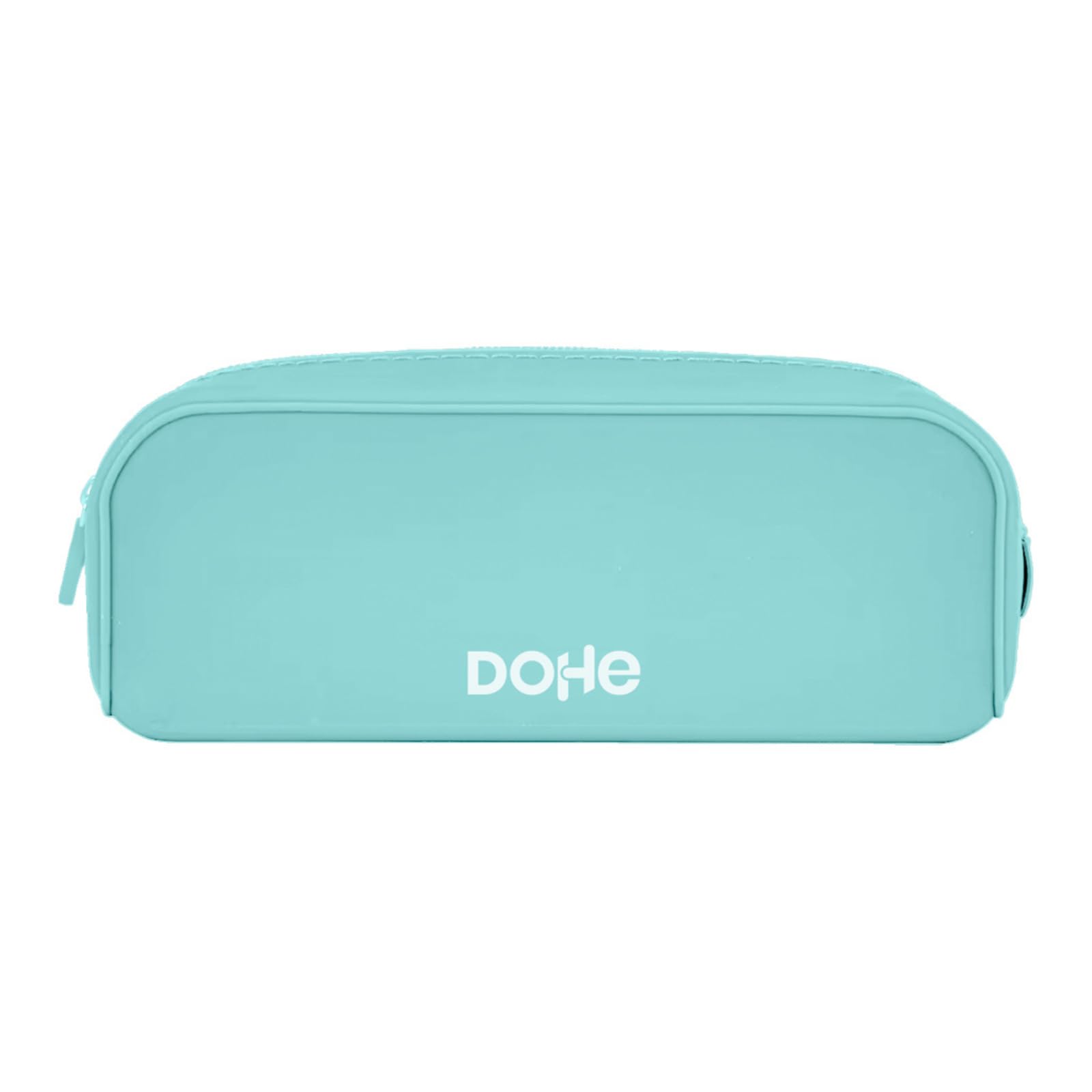 DOHE, Simple Silicone Pencil Case, 1 Zippered Compartment, Multipurpose Rectangular Pencil Case, Soft Touch, 20x6x8 cm - Image 2
