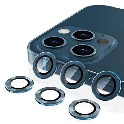 [6 pack] cloudvalley for iphone 12 pro camera lens prot…