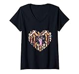Photo Gallery donna feminism feminist strong women empowerment feminist heart maglietta con collo a v Photo Gallery donna feminism feminist strong women empowerment feminist heart maglietta con collo a v