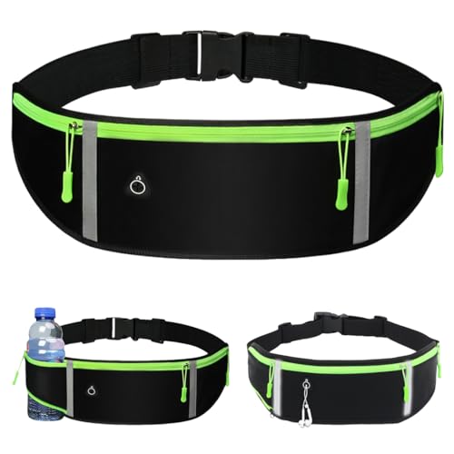 KOLZEMV marsupio running, Marsupio Running Uomo & Donna, marsupio corsa Impermeabile - per Corsa, Sportivo, Trekking, Sport, Fitness, Jogging - marsupio running Cintura Palestra - per Tutti Cellulare