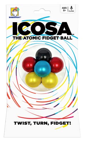 Brainwright - Icosa - The Atomic Fidget Ball - Twist, Turn, Fidget! #TOP3