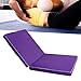 Menolana Folding Gymnastics Mat Children Play Horizontal Bar Mat Multi Purpose Compact Exercise for Sports Yoga Workouts, Purple
