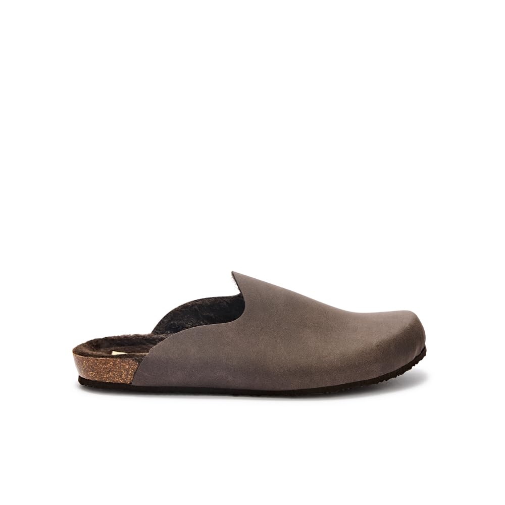 Scholl Men's Didier Clog Mule, Brown, 13.5 UK