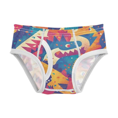 KLL Dino Pattern Baby Boys Soft Briefs Breathable Children Panties