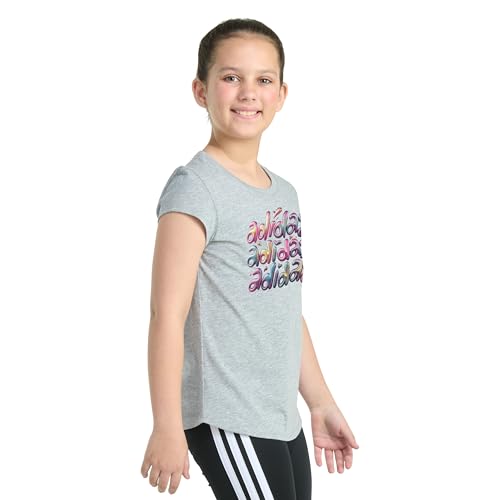 Image of adidas Kids Girls Essential Tee LLC Casual Tops Casual - Black