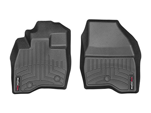 WeatherTechCustom Fit FloorLiners for Ford Explorer - 1st Row (449811), Black