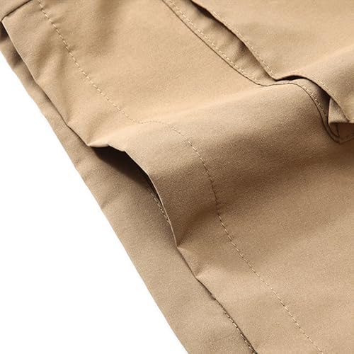 Image of Mens Hiking Cargo Shorts Quick Dry Lightweight Travel Fishing Camping Golf Shorts Summer Knee Length Pants