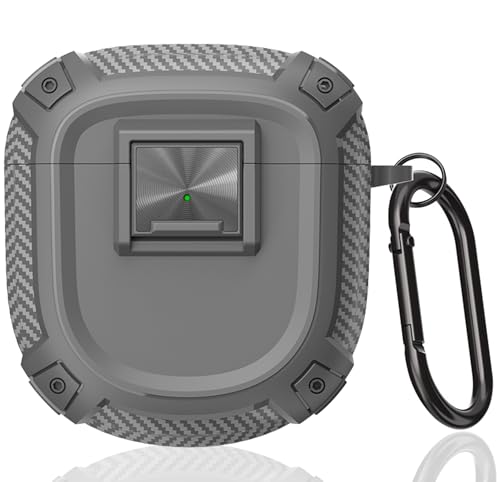 QuietComfort Ultra Earbuds �P�[�X Bose Qc Ultra�p�P�[�X�A���ȃA�[�}�[�J�o�[�A���͂ȑϏՌ��ی�n�[�h�ABose QuietComfort Earbuds II �ی�P�[�X�A�J���r�i�N���b�v�t�� (�O���[)