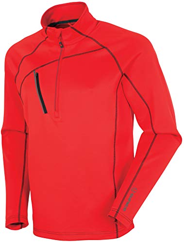 Sunice Alexander Water Resistant Half Zip Performance Pullover for Men