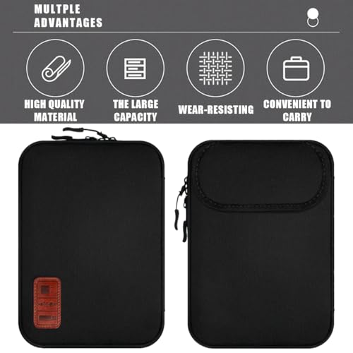 Bolsa organizadora de cabos de viagem, acessórios eletrônicos, itens essenciais de viagem, bolsa org