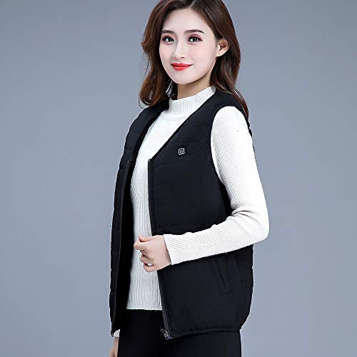 Colete de aquecimento, Romacci Colete de aquecimento Colete de aquecimento de carregamento USB Colet