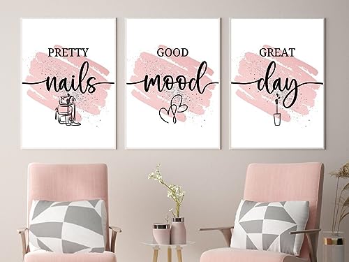 3 Piece Prints Pretty Mails Good Mood Good Day Wall