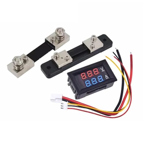 Voltmètre ampèremètre DC 0-100V idéal pour contrôler la batterie de votre van ou projet DIY
