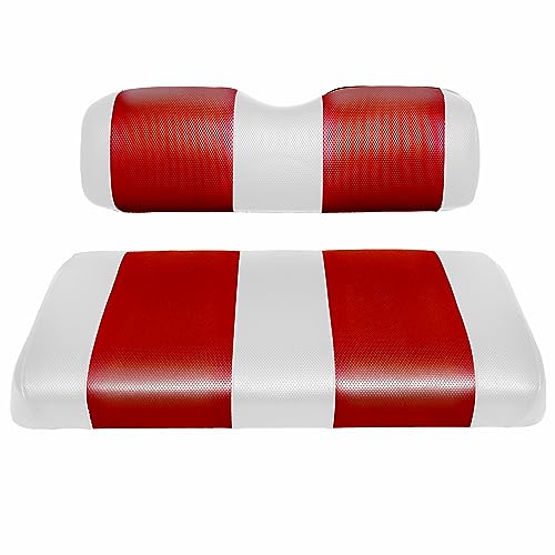 EZGO TXT Replacement Golf Cart Seat Cover Staple On Installation