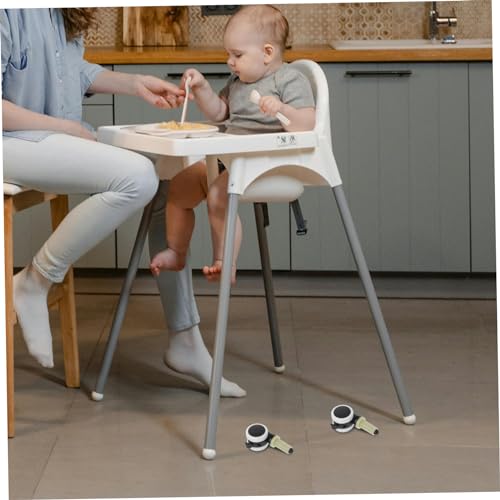 Roulettes robustes de chaise haute pour un déplacement fluide en salle à manger