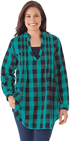 Woman Within Women’s Plus Size Layered-Look Tunic tunic