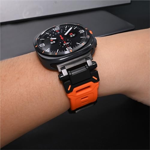 Bracelet Galaxy Watch Ultra 47mm métal à ajustement rapide résistant - 6