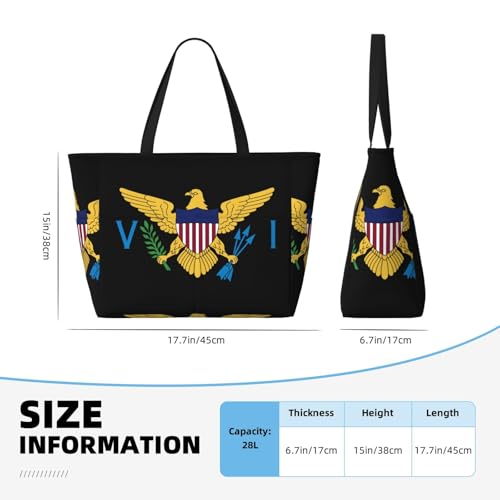 Jamaica Flag Women Large Beach Bag Travel Weekender Foldable Tote Bag for Pool Beach Vacation Gym4