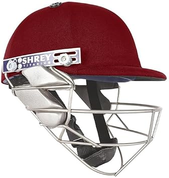 SHREY Cricket Helmet PRO GUARD TITANIUM 2.0 | Adjustable Grill Lightweight Durable Headguard