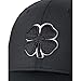 Black Clover Premium Clover 2 Flex Cap, Black/Black, L/XL