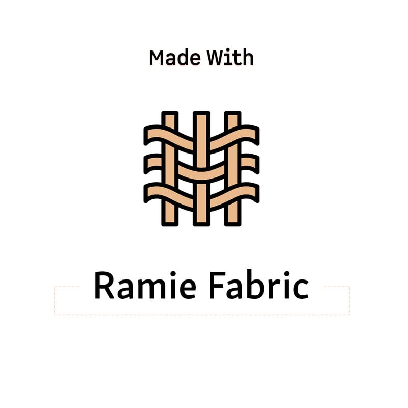 Image of mCaffeine Exfoliating Loofah for Removing Dead Skin | Made of 100% Natural Ramie Fibre | Gentle on the Skin | Sustainable, Unisex | Easy to Hang