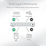NETGEAR 8-Port 2.5GB Switch - Multi-Gigabit Ethernet Unmanaged Essentials Network Switch (MS308) - 8 x 1G/2.5G - Desktop or Wall Mount - Limited 3 Year Protection - Image 4