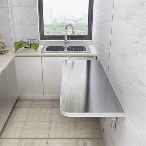 Table de cuisine flottante et bureau d'ordinateur rabattable