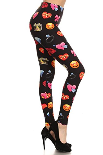 SLE-2616 Material Girl Print Fashion Leggings