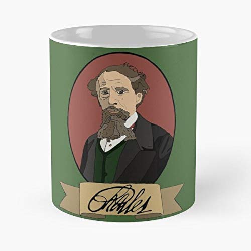 Charles Dickens Classic Mug - 11 Oz Coffee Mug- Unique Birthday Gift-The Best Gift For Holidays ...
