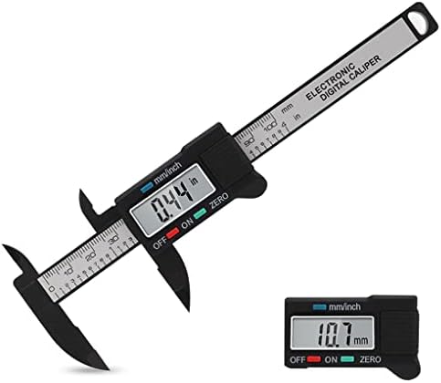 Digital Caliper Electronic Vernier Caliper 100mm Calliper Micrometer Digital Ruler Measuring Tool 100mm 0.1mm with Battery Fashion Design