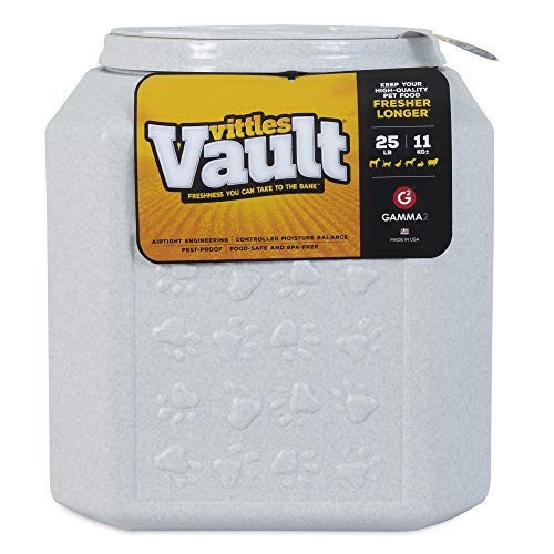 Gamma2 Vittles Vault Outback Airtight Pet Food Container, 25 Pounds
