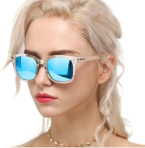Myiaur Fashion Sunglasses for Women Polarized Driving Anti Glare UV400 Protection Stylish Design