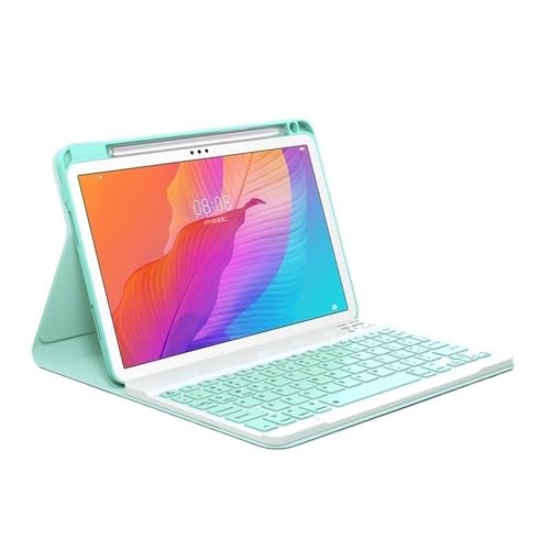 Teclado desmontable verde oscuro para trabajar en iPad Air 5 de 10.9 7