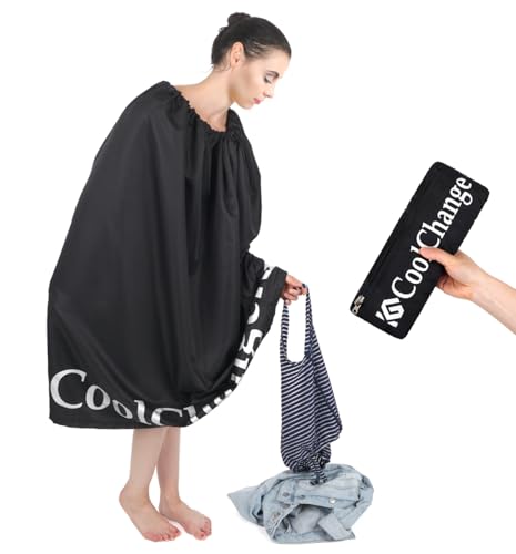 CoolChange Badeponcho zum Umkleiden mit Öffnungen für die Arme