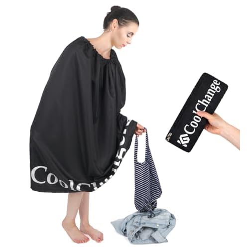 CoolChange Badeponcho zum Umkleiden mit Öffnungen für die Arme