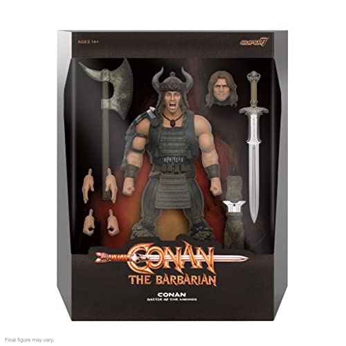 Super7 Conan The Barbarian Conan Battle Of The Mounds - Ultimates! 7 In Action Figure #TOP1