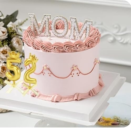 Image of Number Candles with Crown 3 inch for Birthday Parties, Wedding, Engagement, Celebrations, Theme Party Cake Decoration Gold (Number 25)