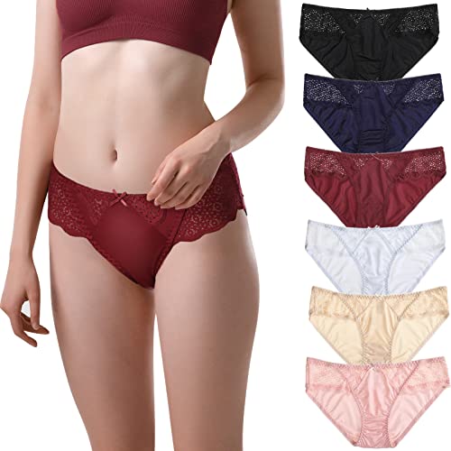 Women's Lace Bikini-Style Hipster Underwear