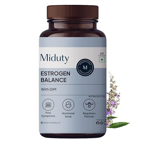 Miduty Estrogen Balance Supplement For Women | Helps in Period & ...