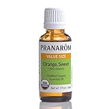 Pranarom - Orange Essential Oil (1oz / 30ml) - 100% Pure Natural Therapeutic Grade Essential Oil for