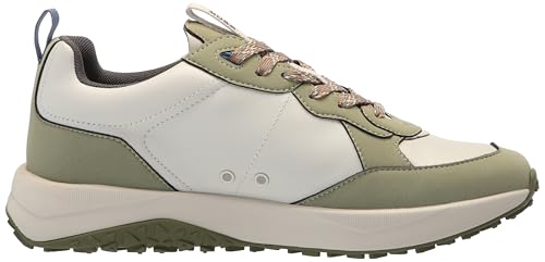 Image of HUGO Mens Running Style Mix Material Sneakers