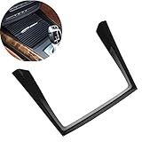 Acouto Car Left Hand Drive Water Cup Holder Cover Trim for BMW X5 E70 2008-2013 Carbon Fiber Style
