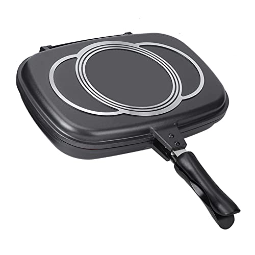 Keenso Sartén antiadherente con tira de silicona sellada, cocina para comidas [hogar]