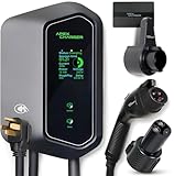 MACH 1: Fast 48 Amp Level 2 EV Charger, Wall-Mount Electric Vehicle Charging Station,...