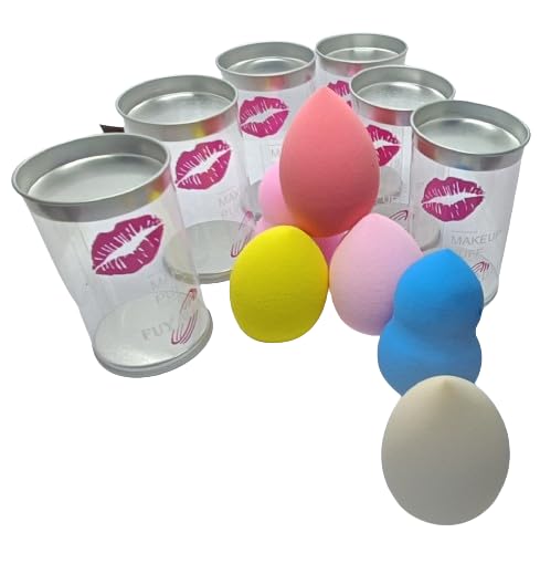 beauty blender Cossess triangle Puff Soft Face Triangle Makeup Puff for Loose Powder Body Cosmetic Foundation Sponges Beauty Blender Makeup Tool with box