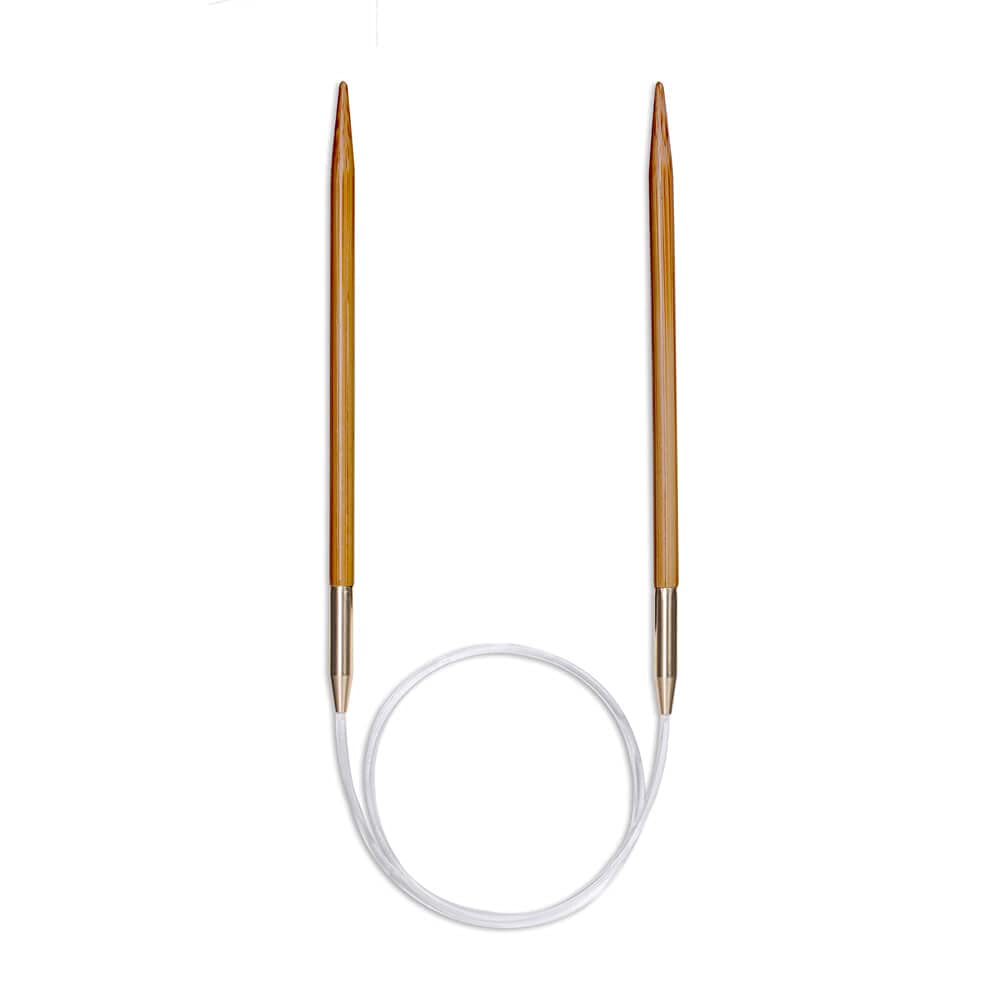Seeknit KA06267 Bamboo Circular Knitting Needles, Beige, 140 cm x 2.25 mm
