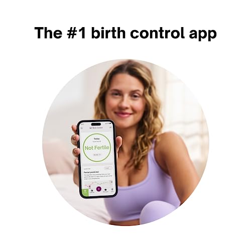natural cycles 12 month subscription - digital birth control with basal body thermometer - fertility management app- ios and android