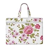 ❤Dimensioni della borsa portadocumenti: 38 x 27 cm / 15 x 10,6 pollici. Dotata di classici manici portatili, la nostra borsa portadocumenti offre resistenza e stabilità. La chiusura con cerniera liscia consente un facile accesso ai tuoi oggetti, mentre i doppi manici assicurano una presa comoda e bilanciano il peso della borsa. Il fondo robusto previene le deformazioni e garantisce un utilizzo duraturo.