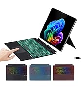 Surface Pro 第7世代 世界最薄8.45mm超極薄 爆走M.2(NVMe)SSD搭載 ✨クールに光るキーボード✨ 超軽量薄型766g Webカメラ Bluetooth タッチパネル搭載 オフィス2021 Amazon.co.jp: 新型 Surface Pro キーボード 7色バックライト付き