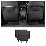 YLWDKORR Autositz Organizer für Mercedes Benz E-Klasse E500 E63 2010-2018 Autositz-Rückenlehnenschutz, Trittschutzpolster, Aufbewahrungstasche